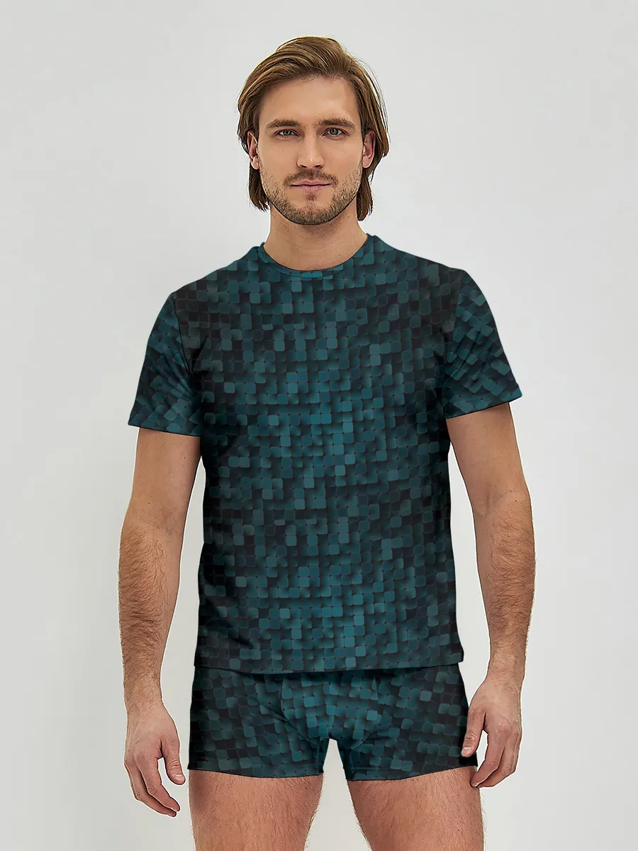 Мужские трусы с футболкой / КУБИЗМ