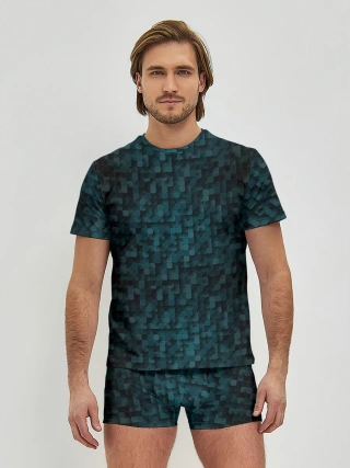 Мужские трусы с футболкой / КУБИЗМ