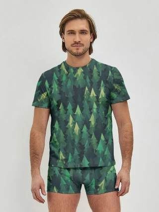 Мужские трусы с футболкой / ЛЕС