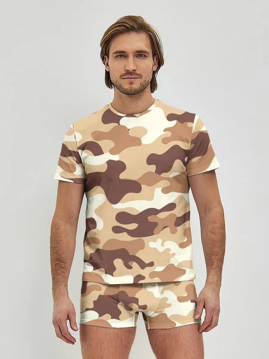 Мужские трусы с футболкой / МИЛИТАРИ