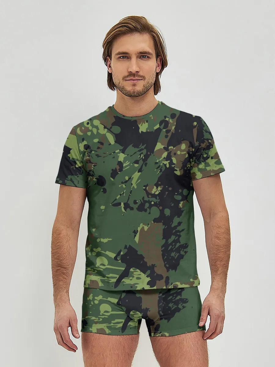 Мужские трусы с футболкой / МИЛИТАРИ