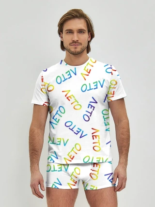 Мужские трусы с футболкой / ЛЕТО