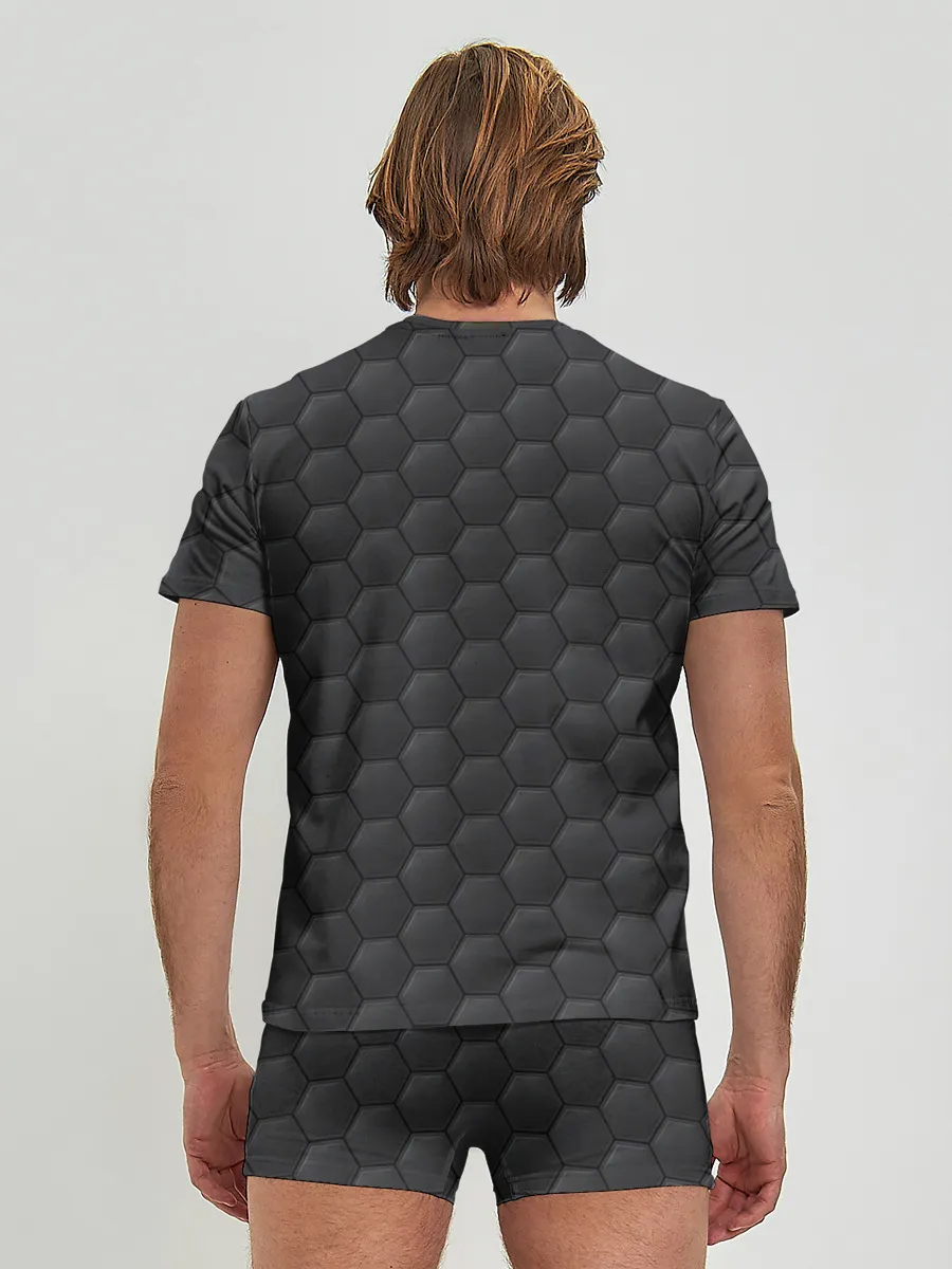 Мужские трусы с футболкой / Чёрная броня