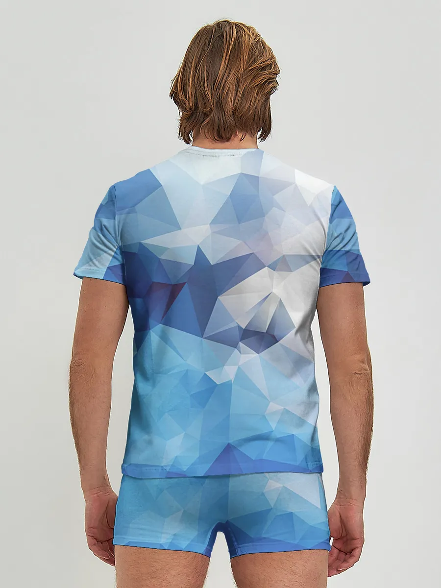 Мужские трусы с футболкой / Абстракция