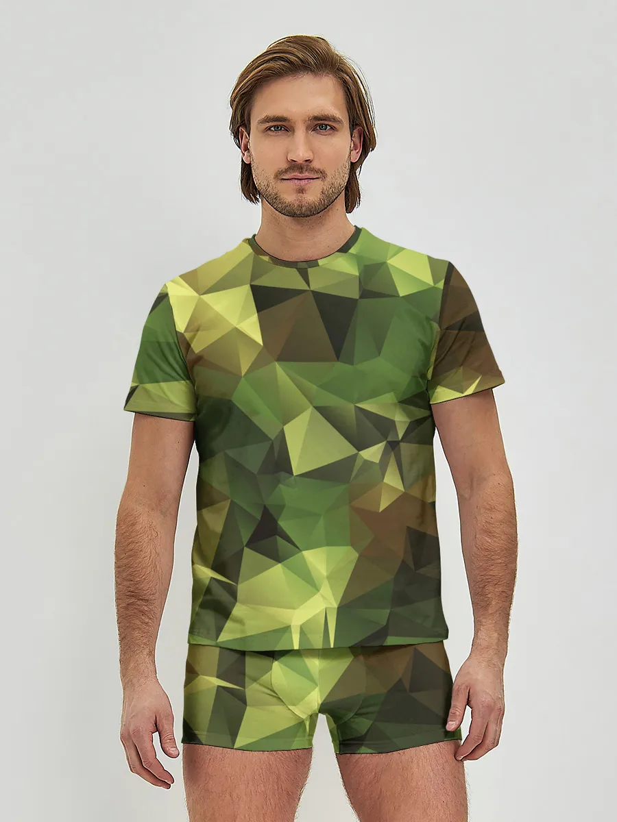 Мужские трусы с футболкой / МИЛИТАРИ