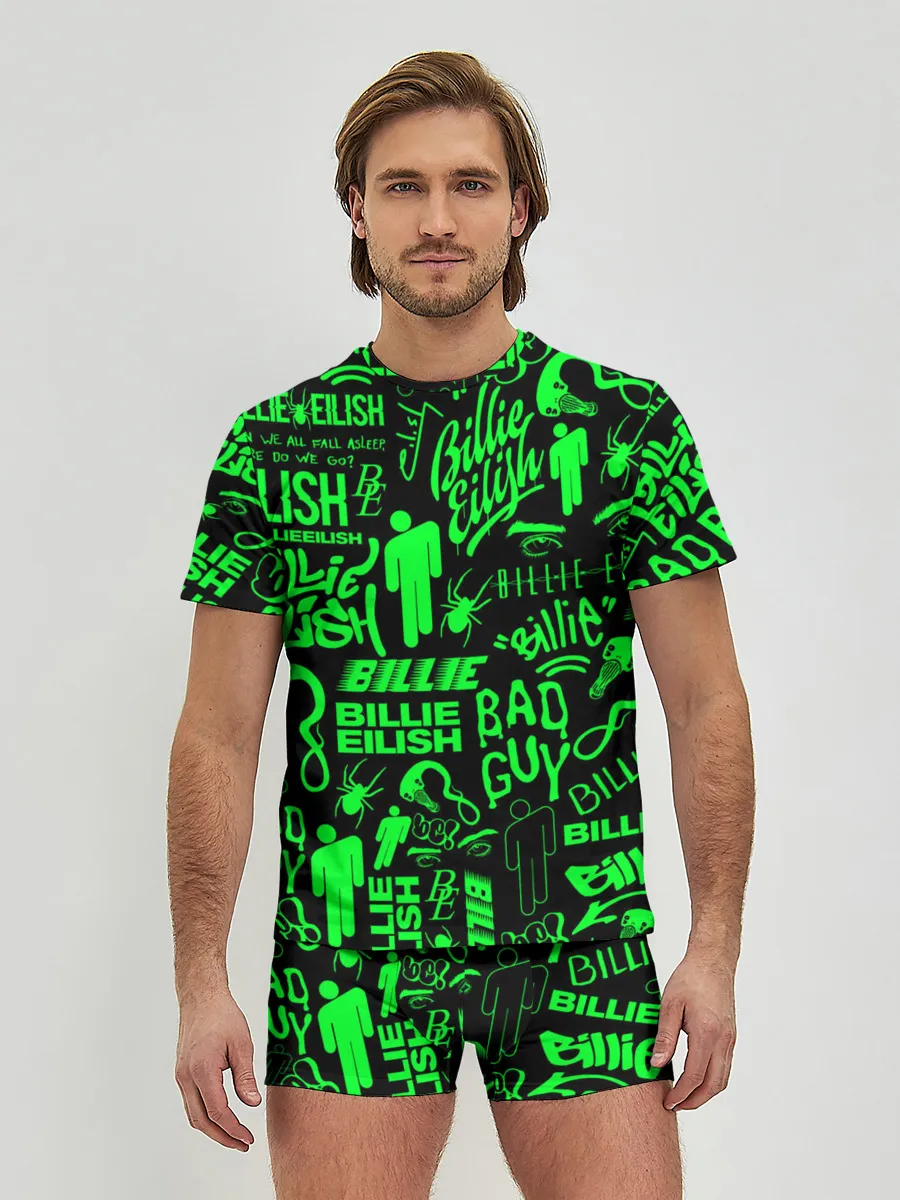 Мужские трусы с футболкой / BILLIE EILISH | БИЛЛИ АЙЛИШ