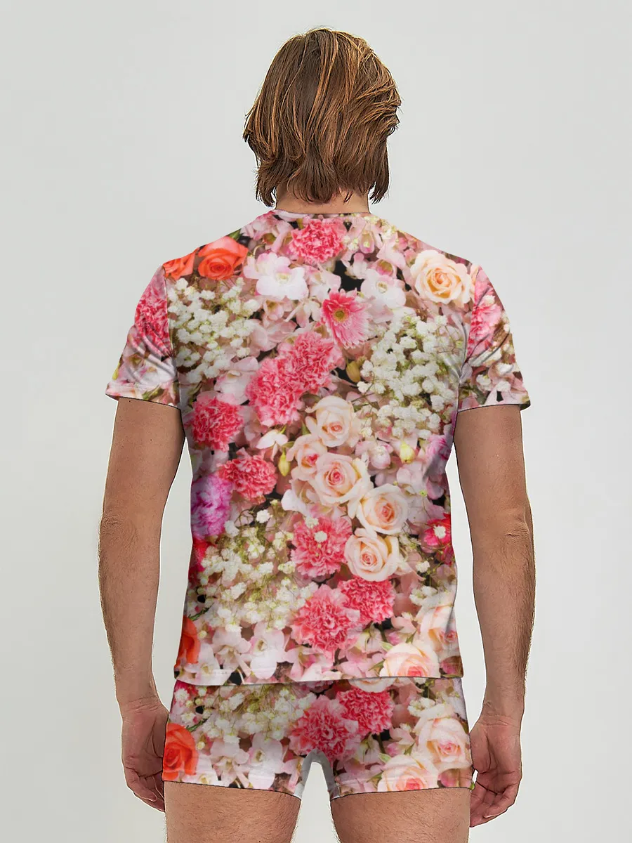 Мужские трусы с футболкой / Розы | Roses