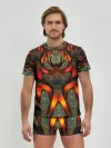 Мужские трусы с футболкой / ДИКИЙ УЗОР