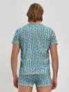 Мужские трусы с футболкой / Lyrical Lemonade Pattern