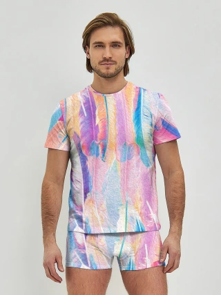 Мужские трусы с футболкой / ПЕРЬЯ