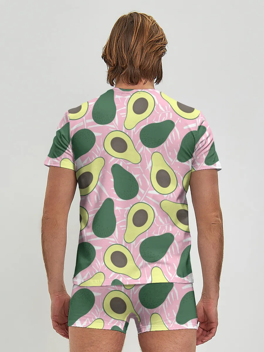 Мужские трусы с футболкой / avocado