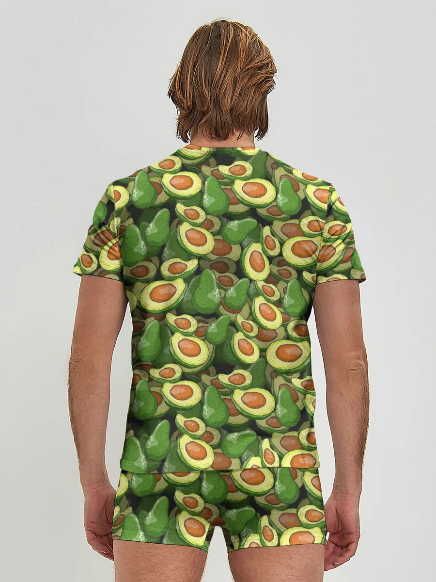 Мужские трусы с футболкой / avocado