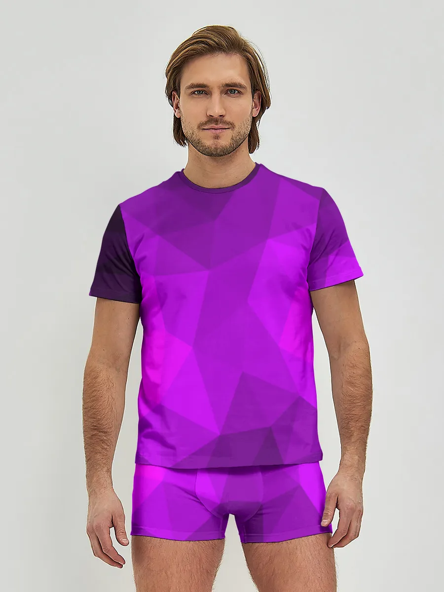 Мужские трусы с футболкой / НЕОНОВАЯ АБСТРАКЦИЯ