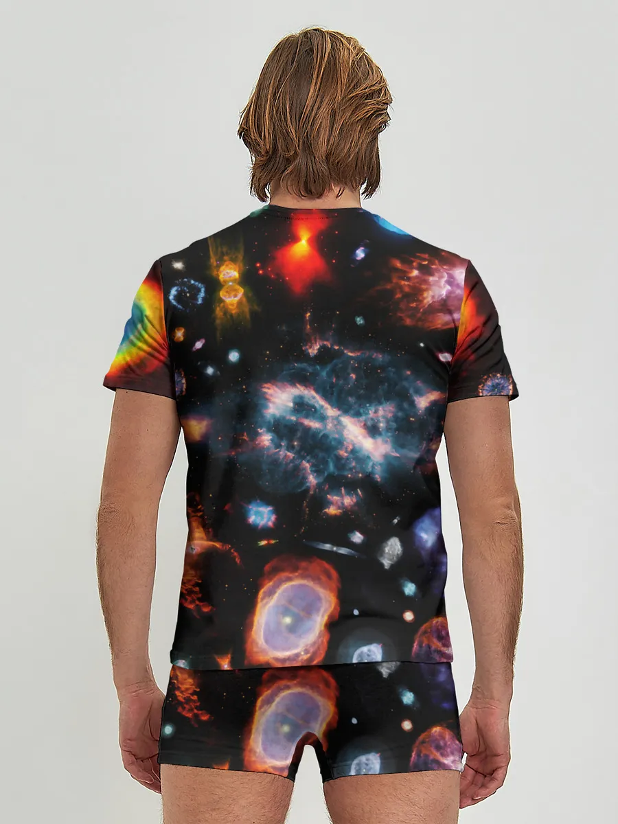 Мужские трусы с футболкой / КОСМОС