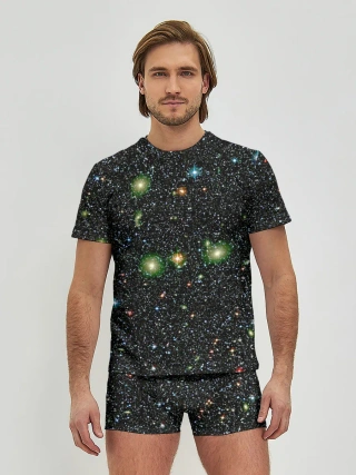 Мужские трусы с футболкой / ЗВЕЗДЫ