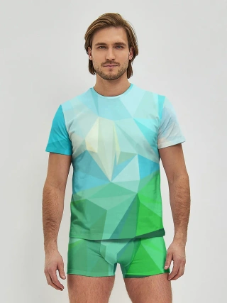 Мужские трусы с футболкой / GEOMETRY