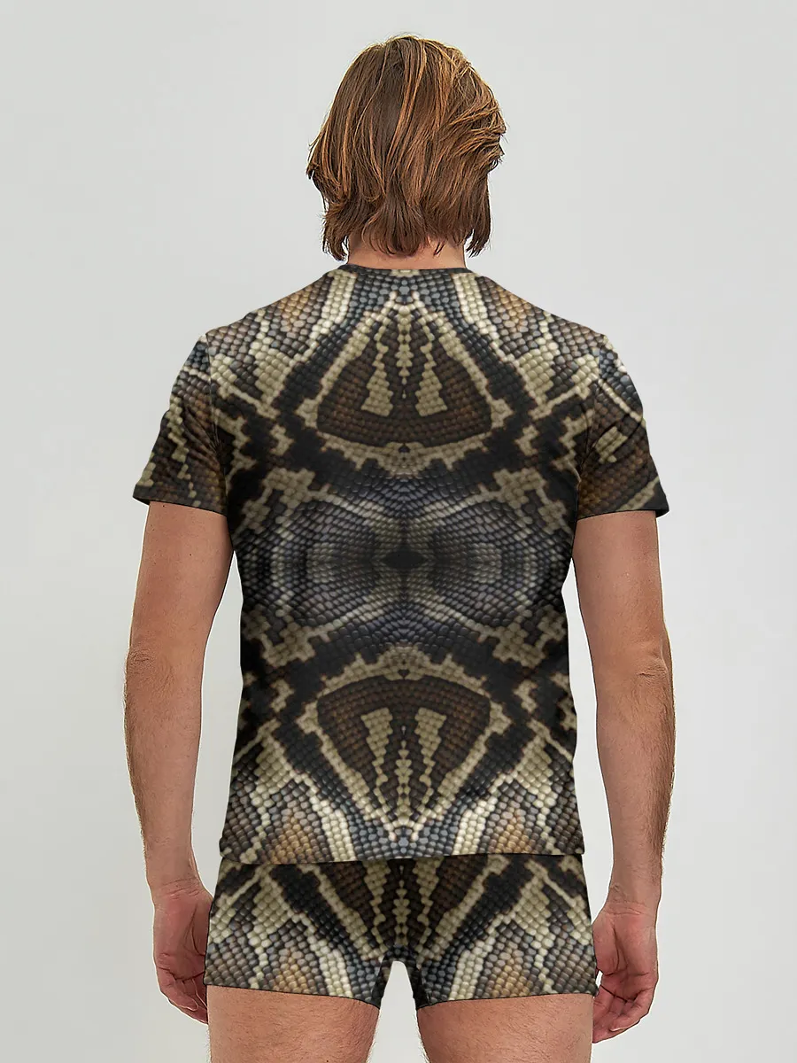 Мужские трусы с футболкой / Snakeskin