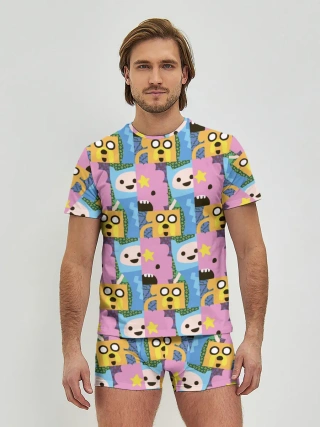 Мужские трусы с футболкой / Время приключений