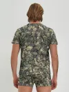 Мужские трусы с футболкой / Камуфляж Зеленый Слоник