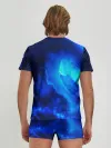 Мужские трусы с футболкой / СИНИЙ КОСМОС