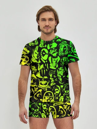 Мужские трусы с футболкой / ПЕРСОНАЖИ FORTNITE