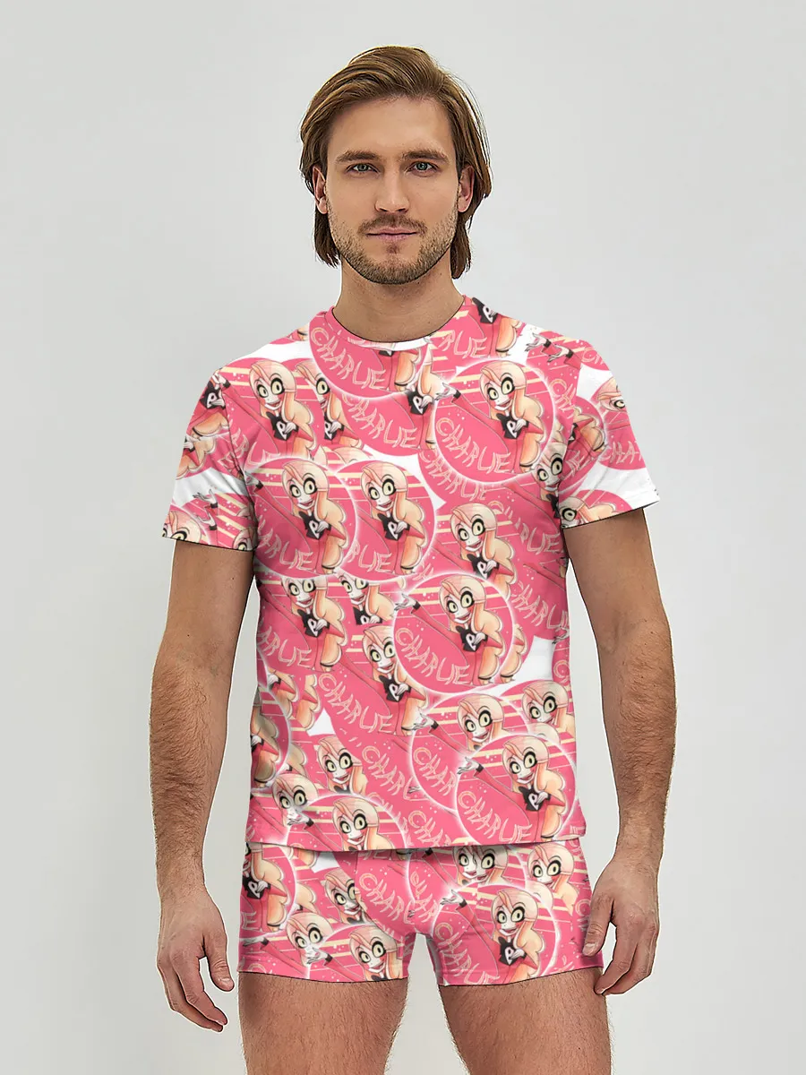 Мужские трусы с футболкой / Отель хазбин