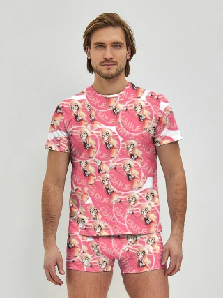 Мужские трусы с футболкой / Отель хазбин