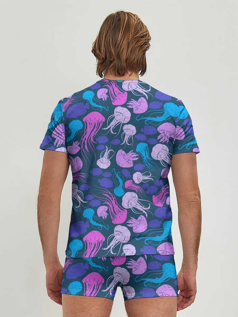 Мужские трусы с футболкой / Медузы