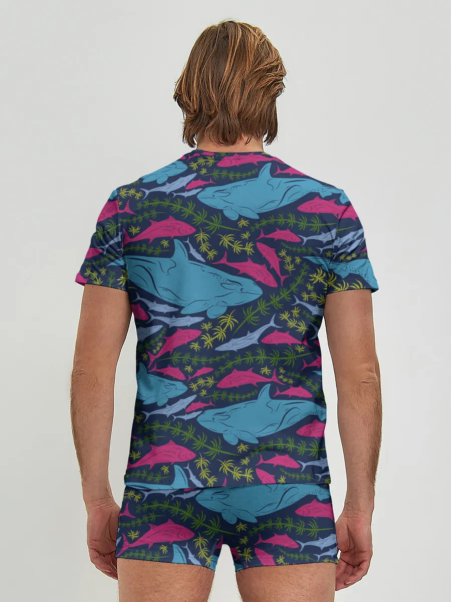 Мужские трусы с футболкой / Касатки