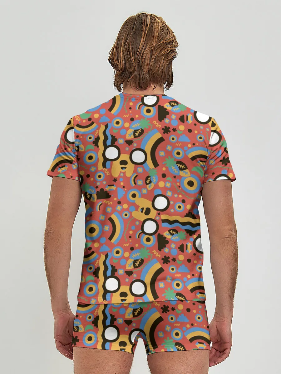 Мужские трусы с футболкой / Время приключений Jake