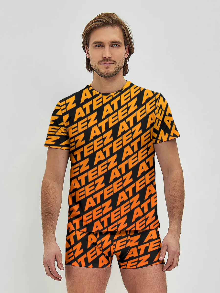 Мужские трусы с футболкой / ATEEZ