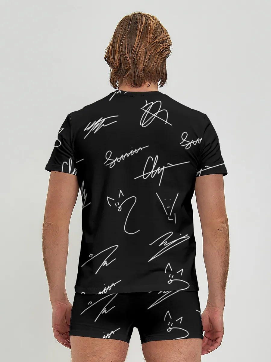 Мужские трусы с футболкой / STRAY KIDS