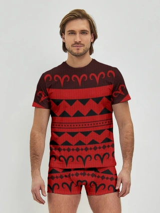 Мужские трусы с футболкой / Отель Хазбин Чарли