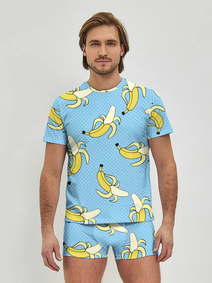 Мужские трусы с футболкой / Banana art