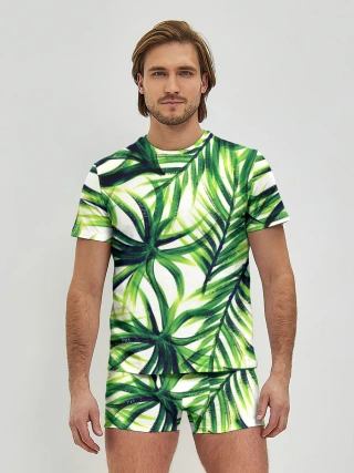 Мужские трусы с футболкой / Тропики