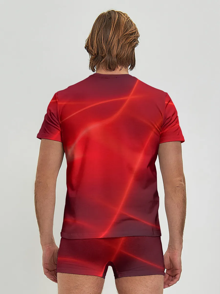 Мужские трусы с футболкой / Плавные Линии