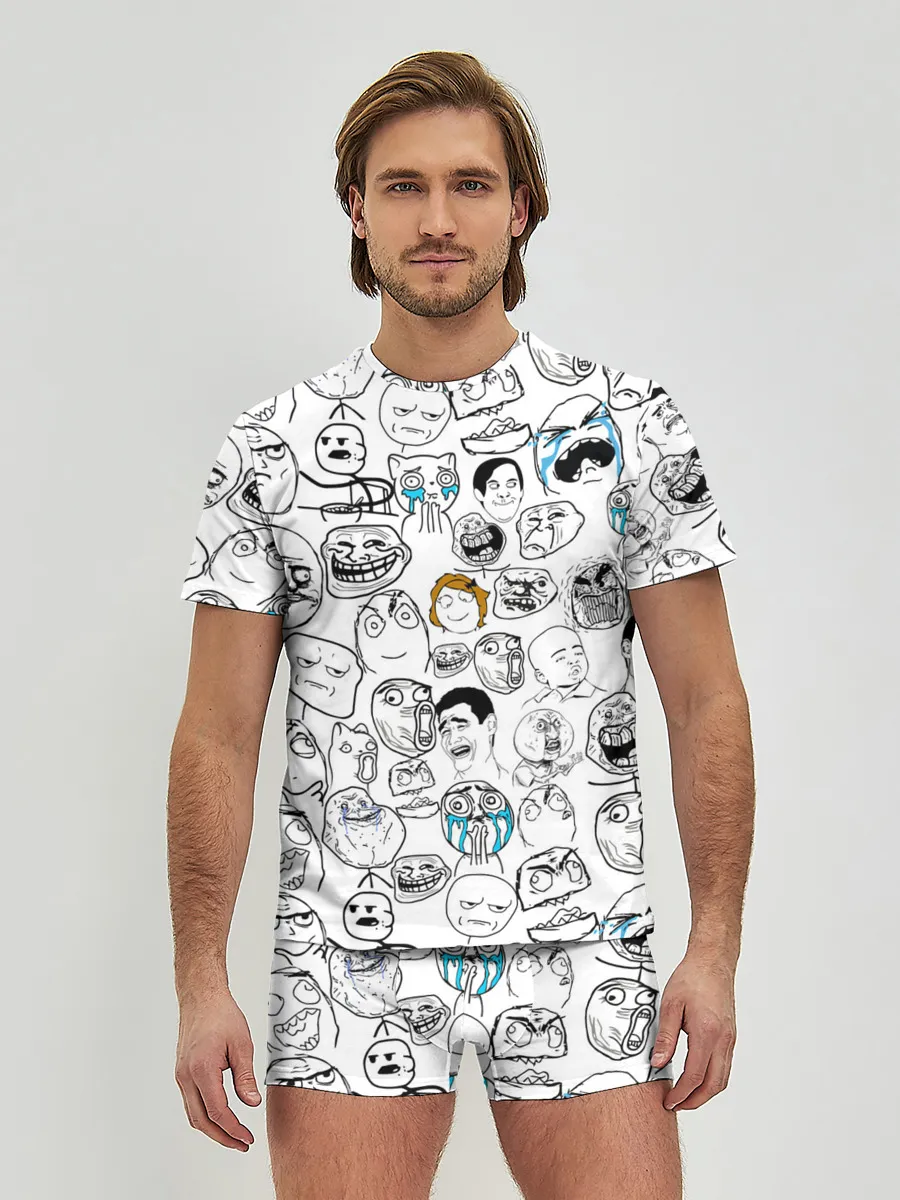 Мужские трусы с футболкой / МЕМЫ