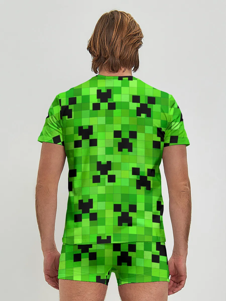 Мужские трусы с футболкой / MINECRAFT | МАЙНКРАФТ
