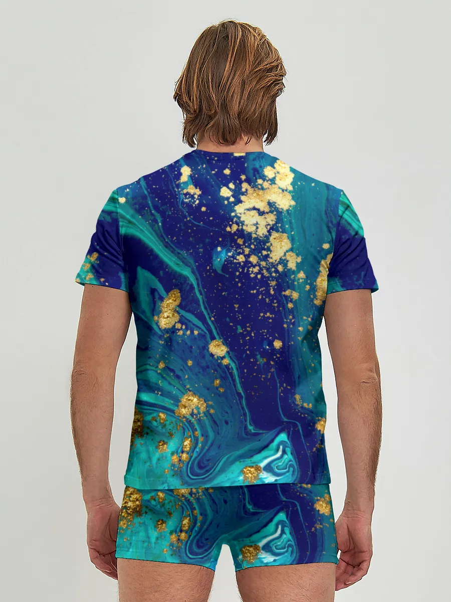 Мужские трусы с футболкой / Краски