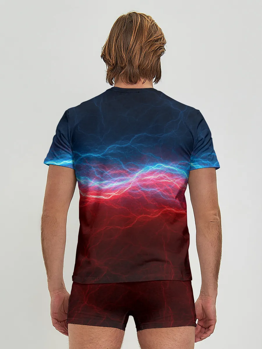 Мужские трусы с футболкой / Огонь и лёд