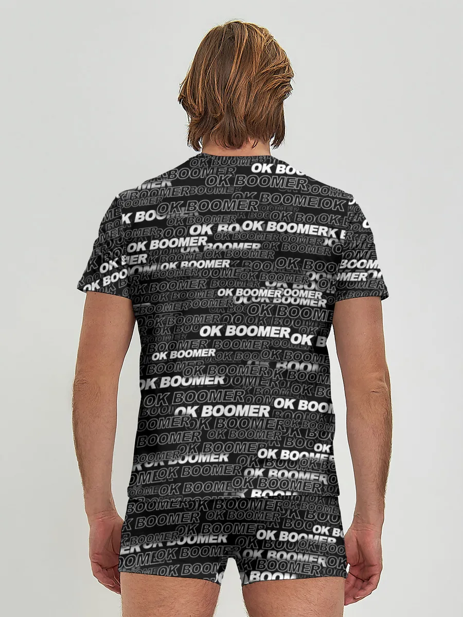 Мужские трусы с футболкой / OK BOOMER