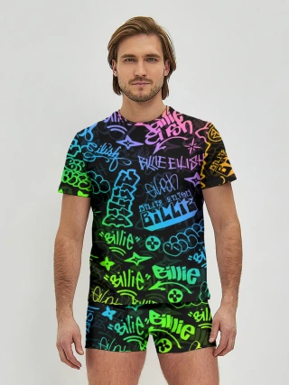 Мужские трусы с футболкой / BILLIE EILISH | БИЛЛИ АЙЛИШ