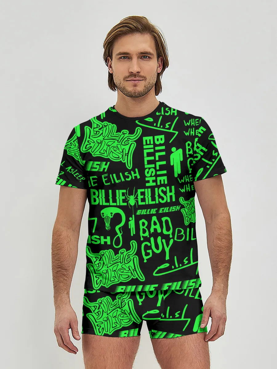 Мужские трусы с футболкой / BILLIE EILISH.