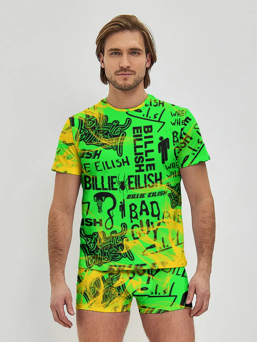 Мужские трусы с футболкой / BILLIE EILISH.