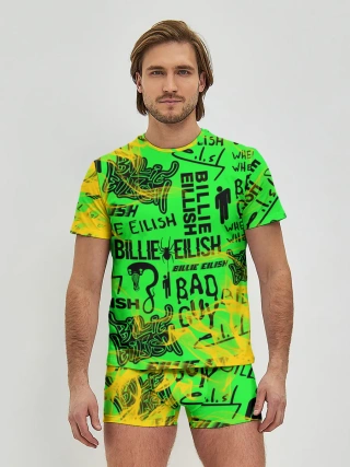 Мужские трусы с футболкой / BILLIE EILISH.