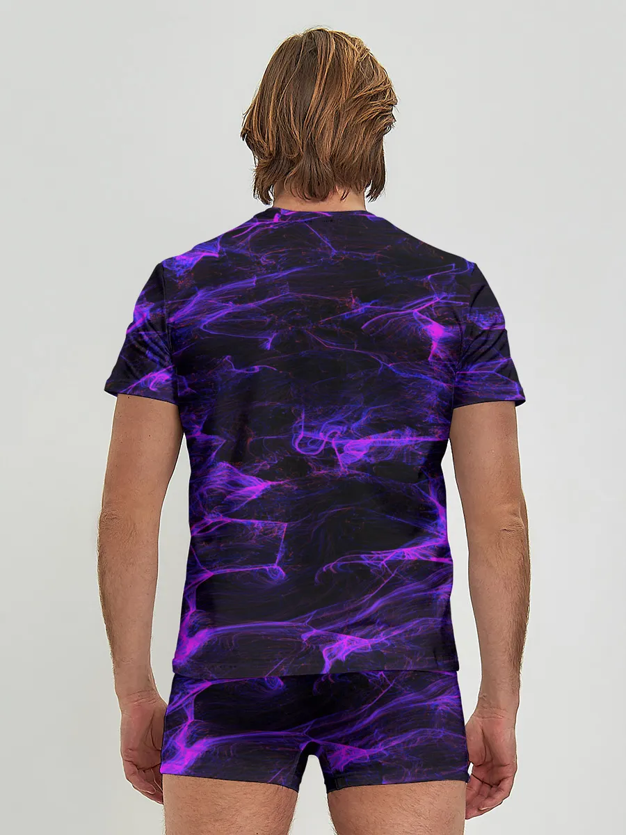 Мужские трусы с футболкой / текстуры