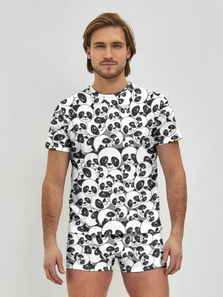 Мужские трусы с футболкой / ПАНДОЧКИ