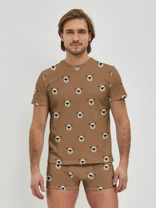 Мужские трусы с футболкой / МИШКИ