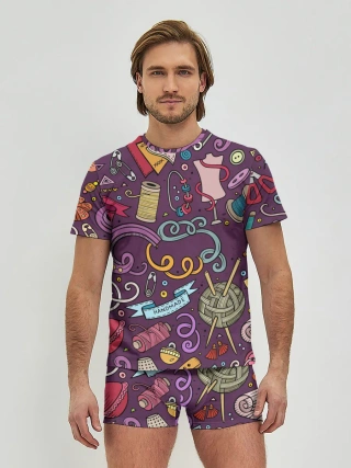 Мужские трусы с футболкой / шитье