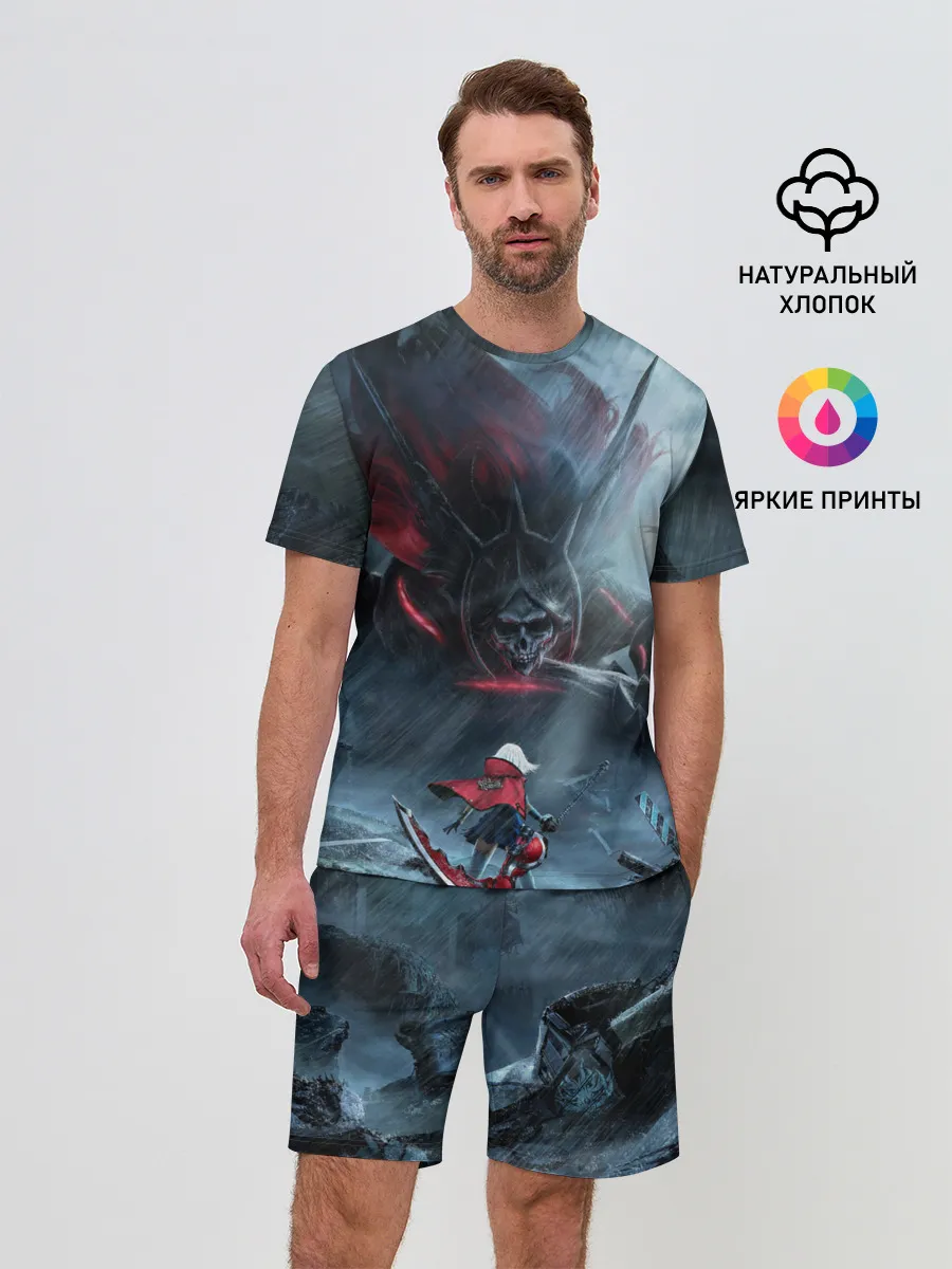 Мужской костюм с шортами / Ай | Хранительница могил